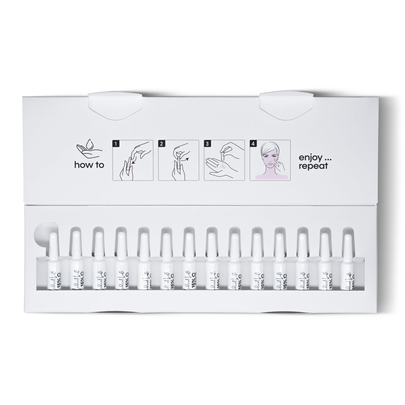 15% C Energizing Booster (14pc Ampoule Set) – Alex Cosmetic USA